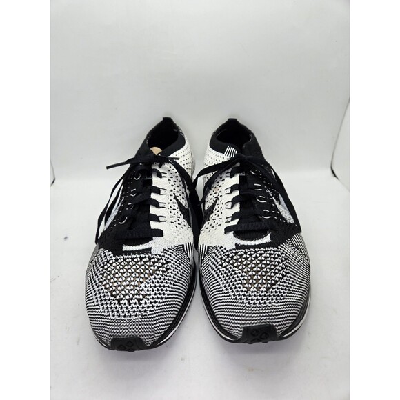 Nike Flyknit Racer Oreo Shoes Mens 6.5 Black White Road Running Athletic Sneaker main image 6